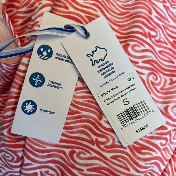 Southern Tide Willa Racing Waves Performance Dress, Size Small, NWT! - Picture 5 of 6